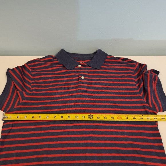 J. Crew men's large two button polo new with tag style 07646 - Picture 9 of 11